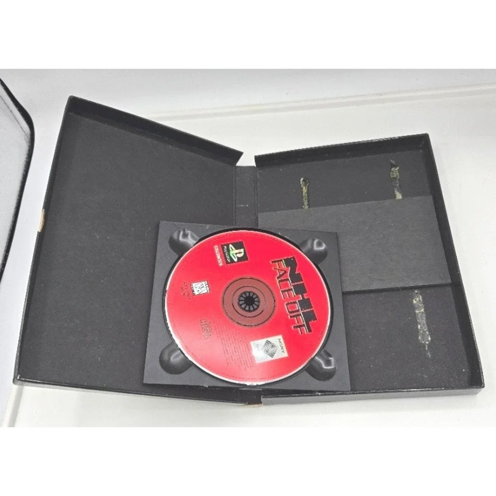 NHL Face Off (PlayStation 1, 1995) PS1 Retro Hockey‎ Game - Black Box
